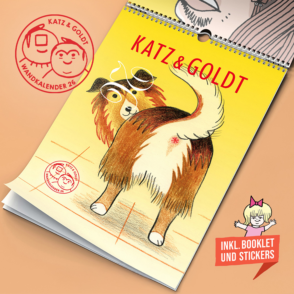 Katz & Goldt-Wandkalender 2026