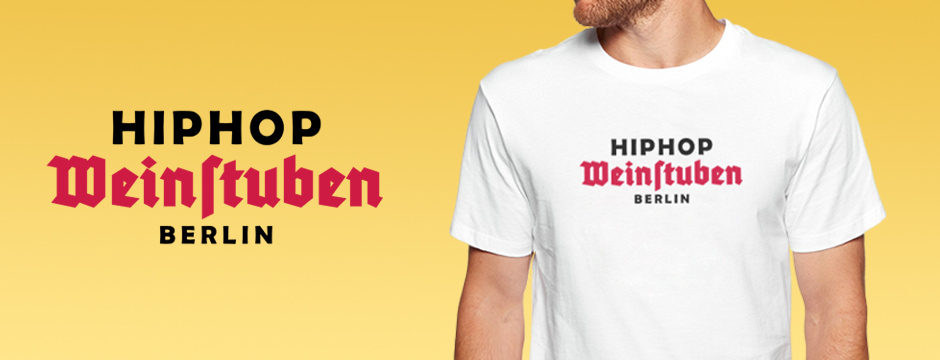 Hiphop-Weinstuben Berlin - Rumpfkluft | T-Shirt-Kollektion von Katz & Goldt
